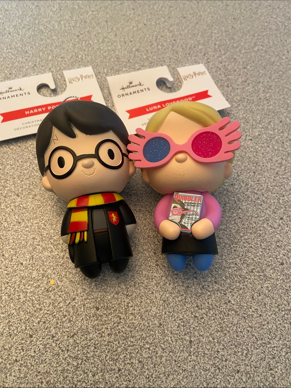 Hallmark Harry Potter & Luna Lovegood Kids Toy Set - Black, Pink, Blue